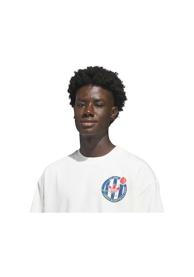 Adidas Originals Crest Unisex Beyaz Günlük Stil T-shirt Kd3616