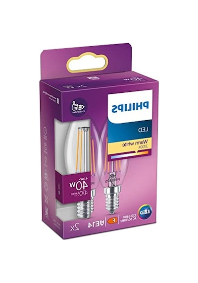 2'li Paket 40w Led Mum Ampul, 2700k Beyaz Işık, E14 Duy İle Ekonomik Çözüm