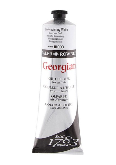 Georgıan 225 ML Yağlı Boya 003 Underpainting White