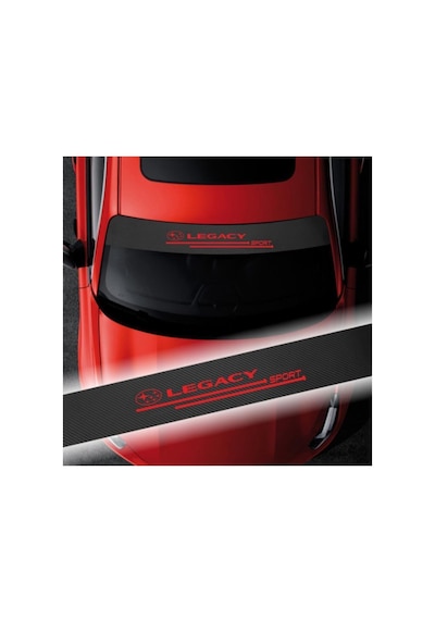 Es Seri10 Subaru Legacy Için Karbon Ön Cam Oto Sticker