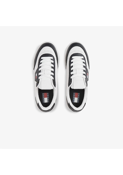 Tommy Hilfiger The Greenwich Edge Leather Kadın Bej Spor Ayakkabı En0en03049