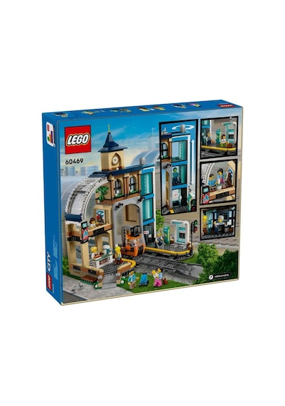 60469 Lego City Merkez Tren İstasyonu 752 Parça +7 Yaş