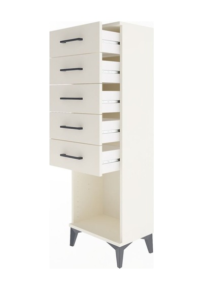 Arges Dolap 5 Çekmeceli 44x30x134 Aytaşı-aytaşı Aytaşı