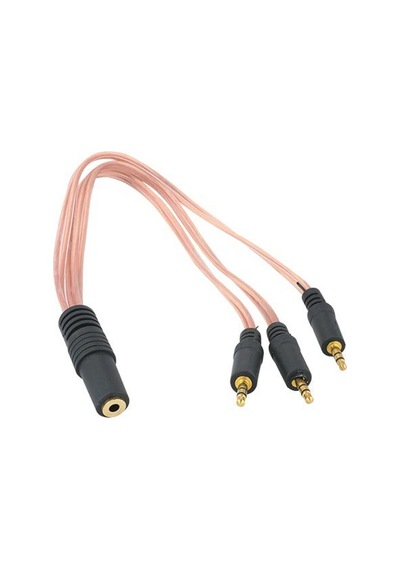 1X 3.5 Mm Stereo Dişi - 3X Stereo Erkek 5+1 Kablosu