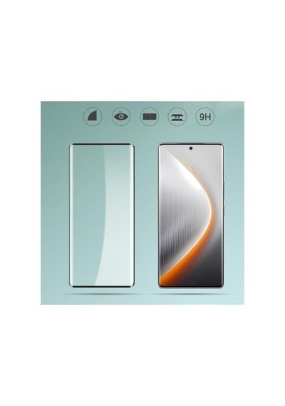 Tecno Pova Curve 2 5g Lk7k Uyumlu Kavisli Edge Ekran Koruyucu Temperli Kırılmaz Cam Parmak Izi Okur