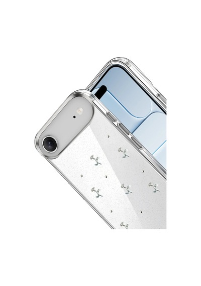 Apple Uyumlu iPhone 17 Air Fiyonk Desenli Kapak Desen 4