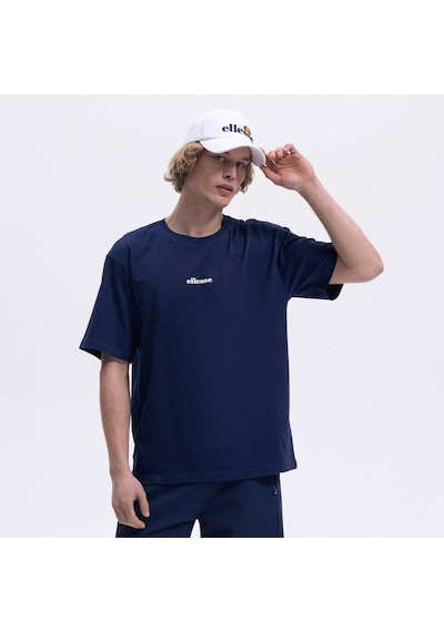 Ellesse Em391-nv Bisiklet Yaka Erkek T-shirt - Lacivert