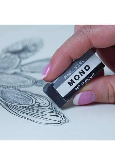 Tombow Mono Silgi, 17x11x43mm, Siyah