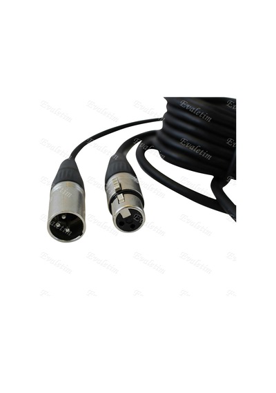 Xlr Mikrofon Kablosu 10 Metre 5034A 3 Pin Ses Microfon Mic Dişi E