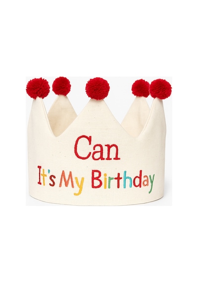 It S My Birthday Yazılı Kişiye Özel Parti Tacı - Doğum Günü Şapkası +0