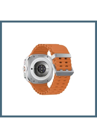 Bezos Watch 7 Ultra Kr417 Rug Silikon Kordon - Turuncu Agc