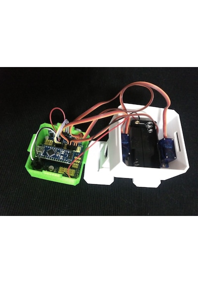 Arduino Otto Robot - Full Set- Demonte- Sticker Hediyeli Klasik