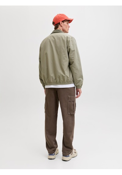 Jack & Jones Baxter Contrast Collar Erkek Yeşil Ceket 12289181-vtr