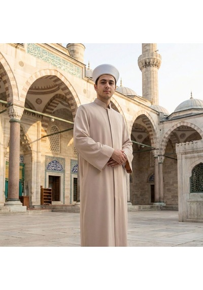Kuduri Namaz Ve İmam Cübbesi Uzun Vizon Enderun Model Çok Renkli