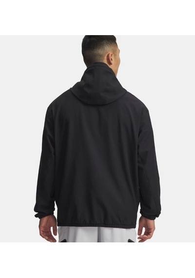 Under Armour Ua Unstoppable Wvn Hoodie Erkek Sweatshirt 6003864-001 Siyah