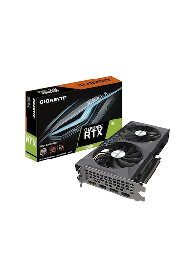 Gigabyte GVN3060EAGLEOC12GD RTX3060 Eagle OC 12 GB 192 Bıt GDDR6 PC Ekran Kartı