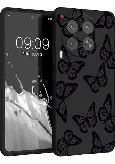 Tecno Spark 30 Pro İle Uyumlu Premier Kalite Özel Üretim Baskılı Silikon Telefon Kılıfı Bc 4 Siyah