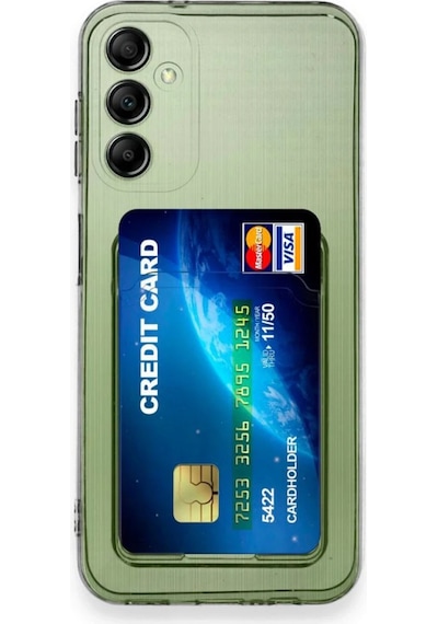 Newface - 807 - Samsung Galaxy A54 5g Kılıf Kart Şeffaf Silikon - Metemıx - - Şeffaf