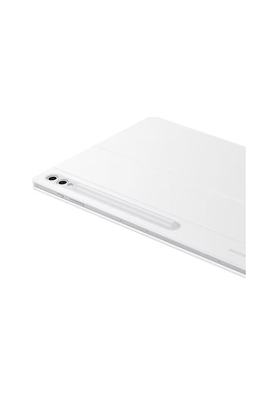 Samsung Uyumlu Galaxy Tab S10/S9 Ultra Klavyeli Mousepadli Kılıf Beyaz