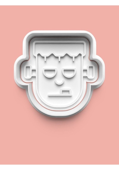 Frankenstein Kurabiye Kalıbı Ve Şeker Hamuru Kalıbı 4'lü Set