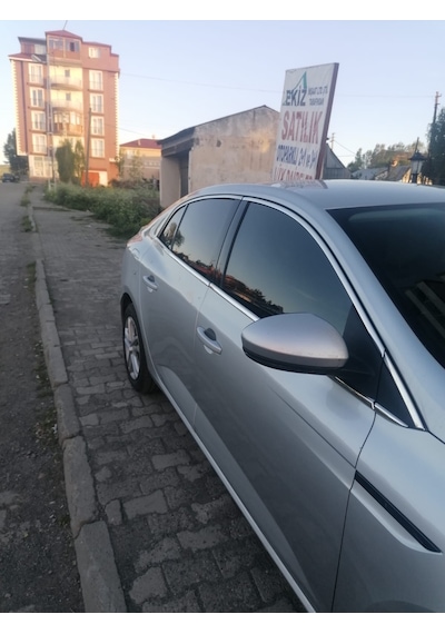 S-Dizayn  Renault Megane 4 Sd Krom Cam Çerçevesi 12 Prç 2016 ve Üzeri