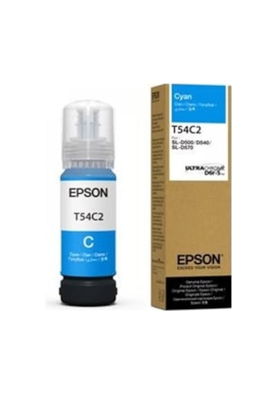 Epson Surelab Sl-d500 T54c2 Mavi Mürekkep 70ml C13t54c220 Kdo Diğer
