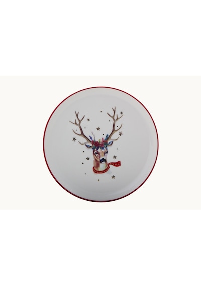 Porland Winter Düz Tabak 20cm 04alm004488