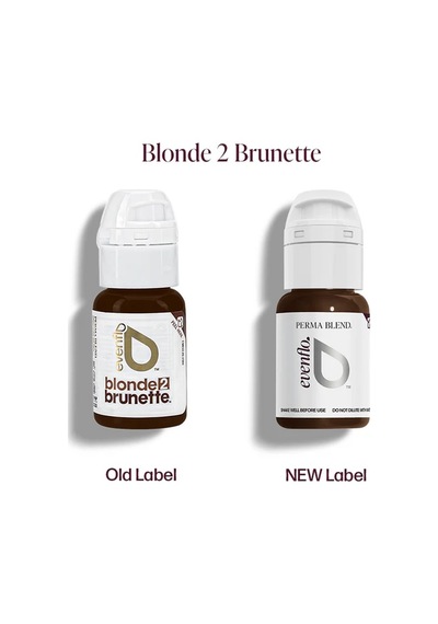 Perma Blend Evenflo Blonde 2 Brunette Bronzed Brown Kalıcı Makyaj Kaş Pigmenti - 15ml Diğer