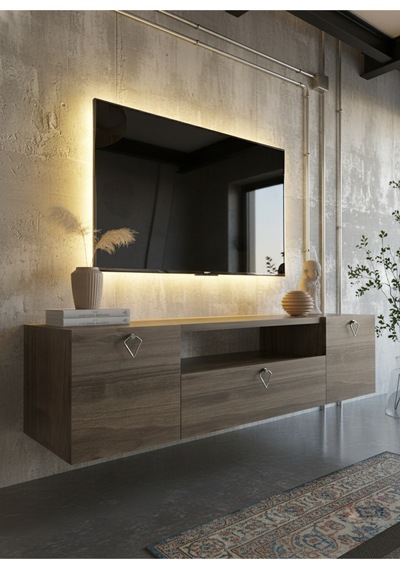 Resital Tv Ünitesi S1241-2 Ceviz Ceviz