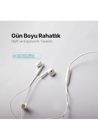 Rio 2 Usb-c Stereo Mikrofonlu Kulakiçi Kulaklık Genel