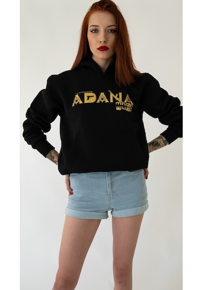 Adana Mafıa Sıfır Bir 01 Kapşonlu Unisex Sweatshirt Hoodie Polar