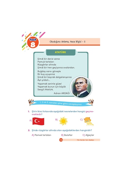 1. Sınıf Tüm Dersler Yeni Nesil Soru Bankası - Dikkat Atölyesi  Yayınları
