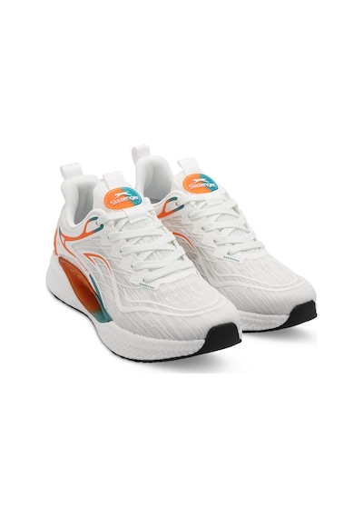 Slazenger WARWICK Erkek  Beyaz / Turuncu Koşu & Yürüyüş Spor Ayakkabısı
