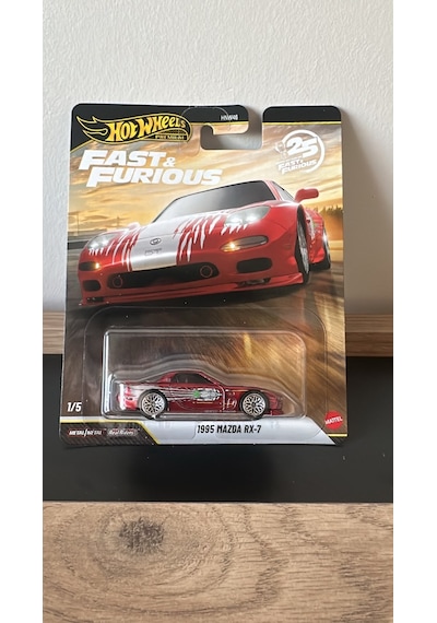 Hot Wheels 1995 Mazda Rx-7 Chase Çok Renkli