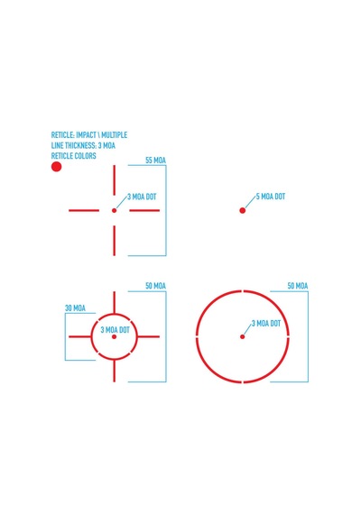 Firefield Impact Reflex Sight Reddot Nişangah Ff26022-box Siyah