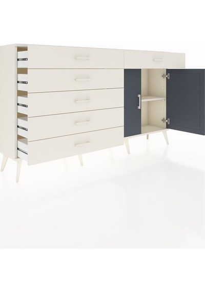 Arges Konsol Tek Raflı 6 Çekmeceli 2 Kapaklı 176x30x99 Aytaşı-ant Aytaşı-antrasit/aytaşı Arges Konsol Tek Raflı 6 Çekmeceli 2 Kapaklı 176x30x99 Aytaşı-ant Aytaşı-antrasit/aytaşı