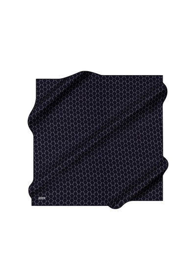Aker Lacivert 100x100 İpek Krep Saten Eşarp Lacivert Lacivert
