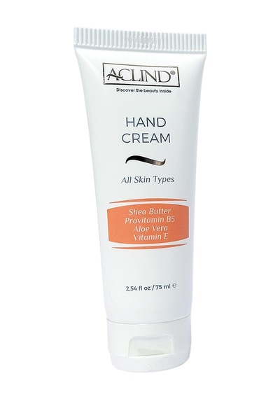 Aclınd Hand Cream 75 Ml Shea Butter Ve Aloe Vera Özlü Nemlendirici El Bakım Kremi Kuru Ve Hassas Ciltler İçin Yağsız, Hızlı Emilim Günlük Kullanıma Uygun, Dermatolojik Olarak Test Edilmiştir