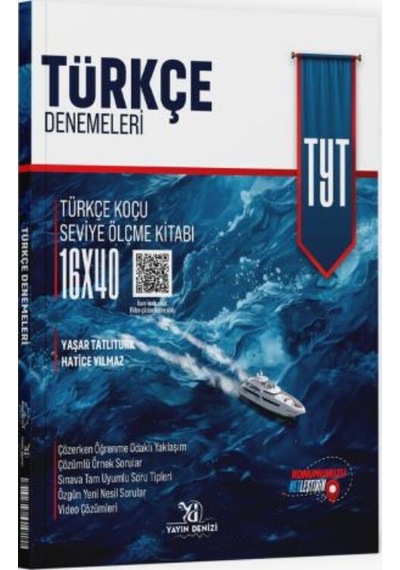 Yayın Denizi Tyt Türkçe 16 X 40 Branş Denemeleri