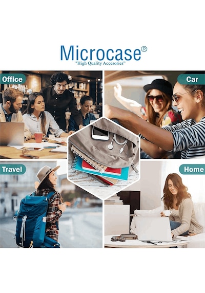 Microcase Huawei Watch Gt 6 41mm İçin Usb Manyetik Şarj Cihazı Beyaz - Al3433