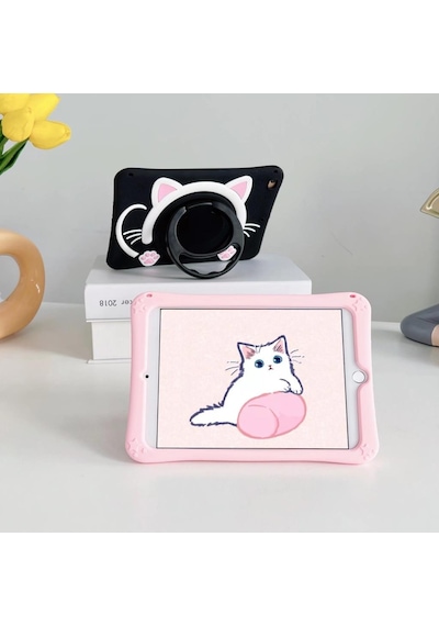 Honor Pad X8 10.1inç Kılıf Popit Standlı Eğlenceli Çocuk Kılıfı Düz Pad 8 Değildir