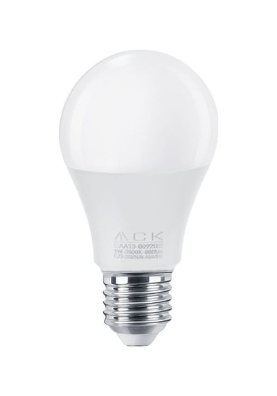 Ack 9w Led A60 E27 Ampul 6500k Aa13-00923 12'li Paket