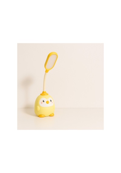 Pengulight Led Masa Lambası Sevimli Penguen Tasarım, Ayarlanabilir Başlık, Göz Yormayan Işık Sarı