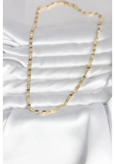 Ceylan Adam Cm 14k Gold Renk Arpa Model 45 Cm Kadın Kolye Çok Renkli