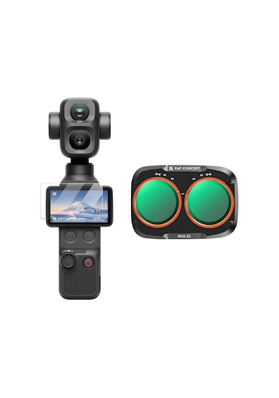 K&f Concept Osmo Pocket 4p Uyumlu Nd2-32 Filtre Osmo Pocket 4 Pro Değişken Ayarlanabilir 5 Stop Nd2-32 Filtre
