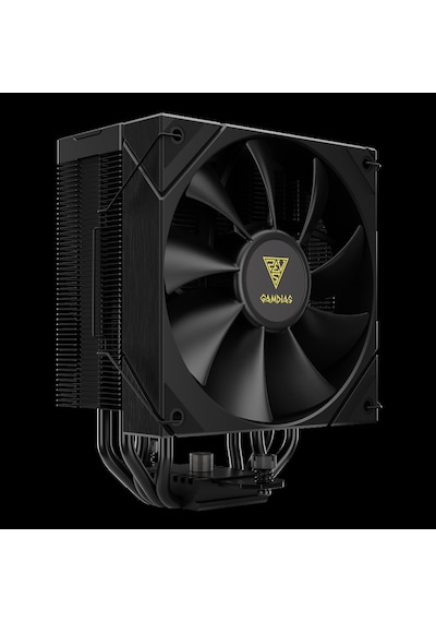 Gamdıas Boreas E2-410 Black Edition 120mm Cpu Kule Tipi Hava Soğutma Doğrudan Temas Teknolojisine Sahip 4 Adet Gelişm 1