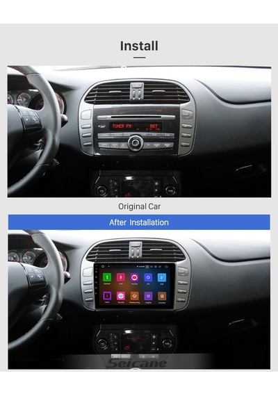 Fiat Bravo 2006+ Uyumlu Multi Medya Navi Gasyon Usb Kamera Carplayer