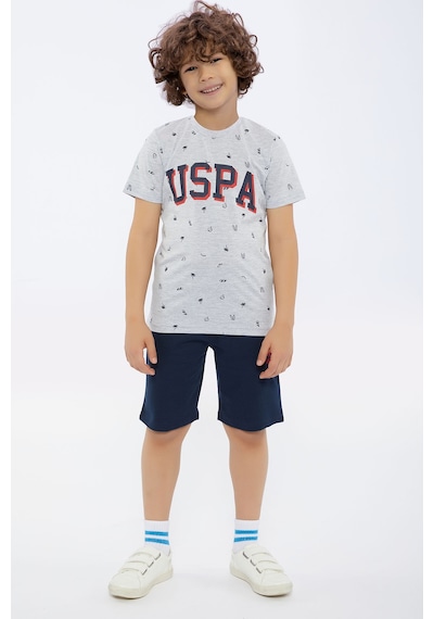 U.S. Polo Assn Grimelanj Lacivert Erkek Çocuk Bermuda Takım