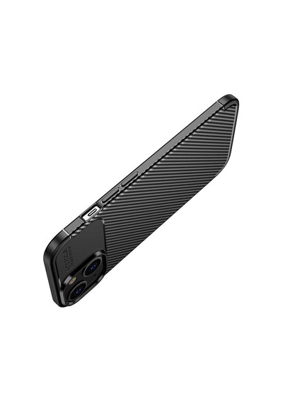 Apple Uyumlu iPhone 14 Tchs Negro Silikon Kılıf-siyah Siyah Siyah