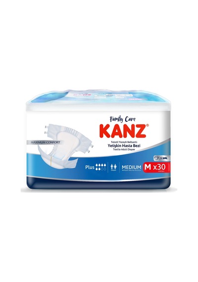 Kanz Hasta Bezi M Beden 1 Paket 30 Adet